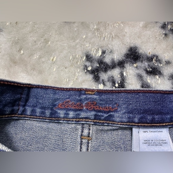 Eddie’s Bauer Medium Wash Mid Rise Bootcut Denim Jeans Size 4 - Picture 5 of 9